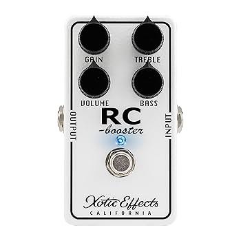 Xotic Effects RC Booster V2ギターエフェクター Amazon.com: Xotic RC Booster-V2 Pedal : Musical Instruments